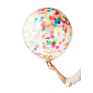 Kit Balões Transparentes com Confetis